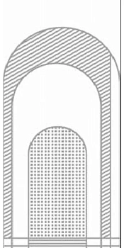Декор Anima Decor Archi A Rett 120x280